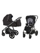 Espiro Husky XL 3az1ben multifunkciós babakocsi + Winter pack - 210 Black