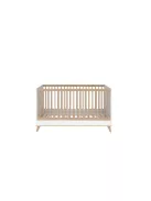 Faktum FLIP White & Oak 120-as babaágy +komód+2 osztású szekrény (6 doboz)