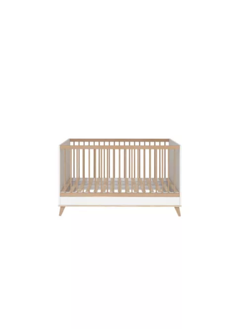 Faktum FLIP White & Oak 120-as babaágy +komód+2 osztású szekrény (6 doboz)