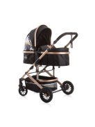 Chipolino Estelle babakocsi mózessé alakítható sport résszel + autóshordozó 0-13kg - Leaves
