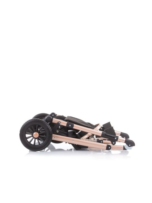 Chipolino Estelle babakocsi mózessé alakítható sport résszel + autóshordozó 0-13kg - Leaves
