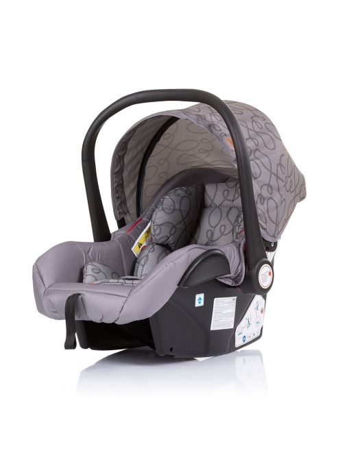 Chipolino Estelle babakocsi mózessé alakítható sport résszel + autóshordozó 0-13kg - Glacier