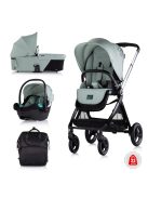 Chipolino Elite 3in1 multifunkciós babakocsi - Basil