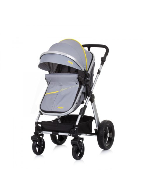 Chipolino Havana babakocsi mózessé alakítható sport résszel + autóshordozó 0-13kg - Graphite