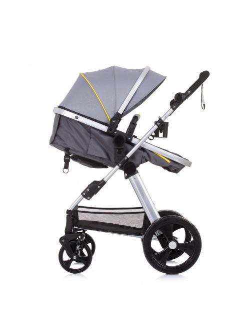 Chipolino Havana babakocsi mózessé alakítható sport résszel + autóshordozó 0-13kg - Graphite