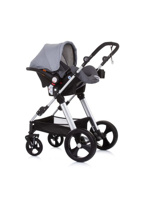 Chipolino Havana babakocsi mózessé alakítható sport résszel + autóshordozó 0-13kg - Graphite