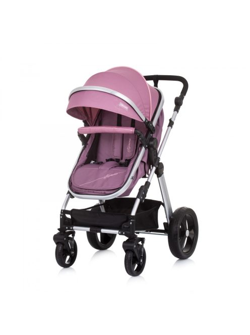 Chipolino Havana babakocsi mózessé alakítható sport résszel + autóshordozó 0-13kg - Rose water