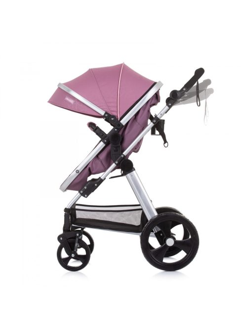 Chipolino Havana babakocsi mózessé alakítható sport résszel + autóshordozó 0-13kg - Rose water