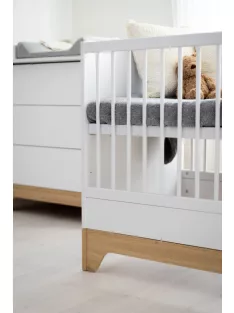   Faktum LUMINA White 120-as babaágy - fehér+komód+toldalék (4 doboz)