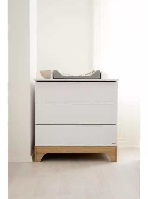 Faktum LUMINA White 120-as babaágy - fehér+komód+toldalék (4 doboz)