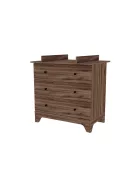 Faktum Nest Walnut 120-as babaágy - mogyoró+komód+toldalék (4 doboz)