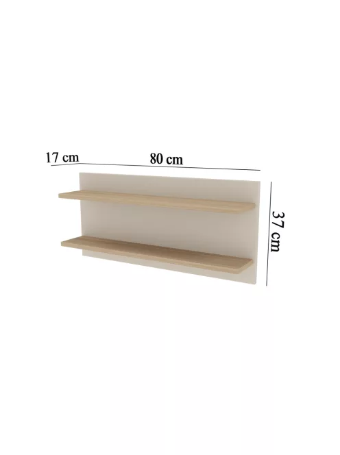 Faktum Sienna Cashmere átalakítható 140-es babaágy - kasmír+komód(toldalékkal)+falipolc+ 3 osztású szekrény  (10 doboz)