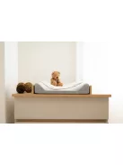Faktum Sienna Cashmere átalakítható 120-as babaágy - kasmír+komód(toldalékkal)+2 osztású szekrény  (7 doboz)