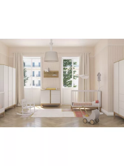 Faktum Loop White&Oak Falipolc - fehér