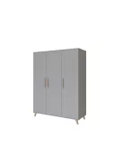 Faktum FLIP Grey 3 osztású szekrény (5 doboz) - Szürke