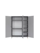 Faktum FLIP Grey 3 osztású szekrény (5 doboz) - Szürke