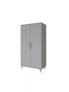 Faktum FLIP Grey 2 osztású szekrény (3 doboz) - szürke