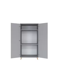 Faktum FLIP Grey 2 osztású szekrény (3 doboz) - szürke