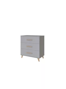 Faktum FLIP Grey komód (2 doboz) - szürke