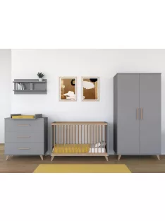 Faktum FLIP Grey komód toldalékhoz - szürke