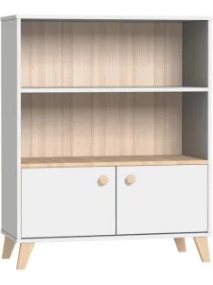   Faktum Colette Fehér széles nyitott tároló (2 doboz) - fehér