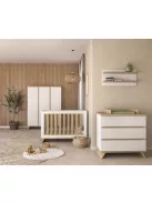 Faktum Sienna White 3 osztású szekrény (5 doboz) - fehér
