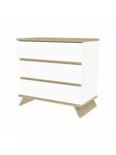 Faktum Sienna White Komód + toldalék (2 doboz) - fehér