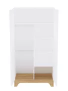 Faktum LUMINA White 2 osztású szekrény (3 doboz) - fehér