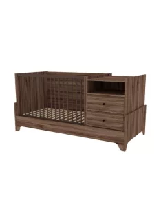 Faktum Nest Walnut Kombi babaágy (4 doboz) - mogyoró