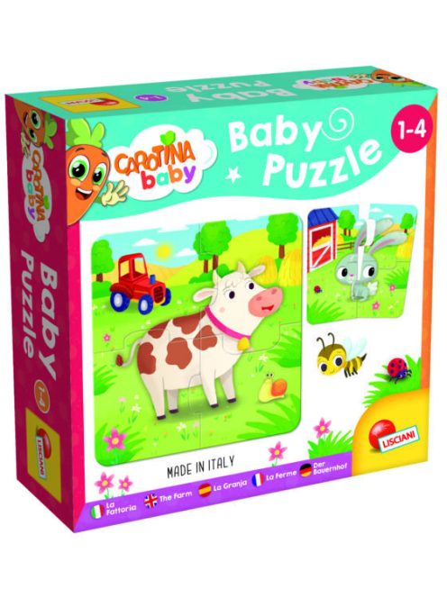 Farm 6x4 db-os baby puzzle - Carotina