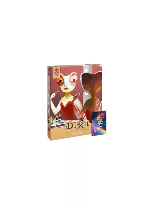 Dixit puzzle 1000 - Két szín között (Chameleon Night - 14)