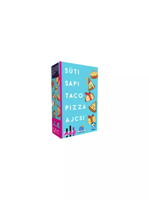 Süti, sapi, taco, pizza, ajcsi