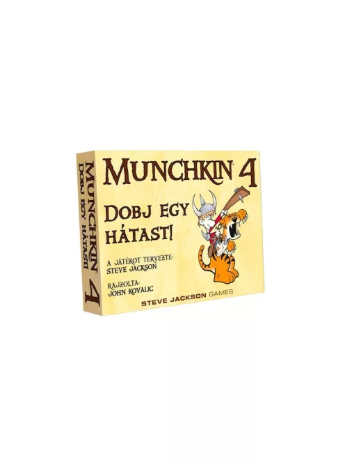 Delta Vision - Munchkin 4 – Dobj egy hátast!