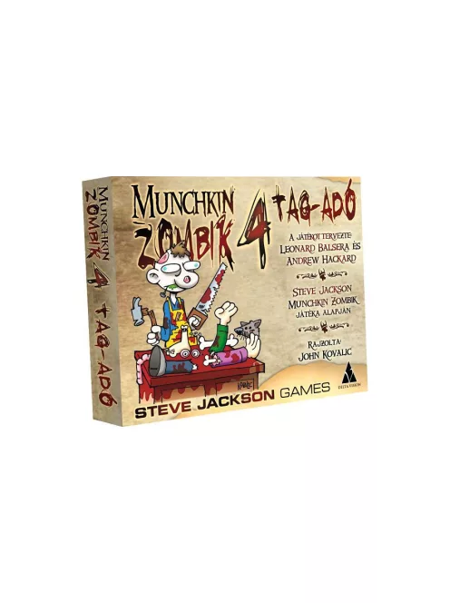 Delta Vision - Munchkin Zombik 4 - Tag-adó
