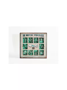 Eureka  - 10 Metal Puzzle Set - zöld *-***