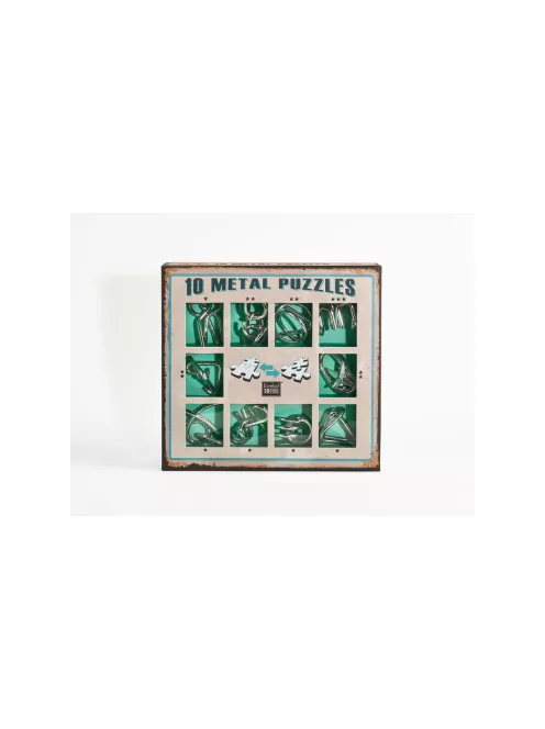 Eureka  - 10 Metal Puzzle Set - zöld *-***