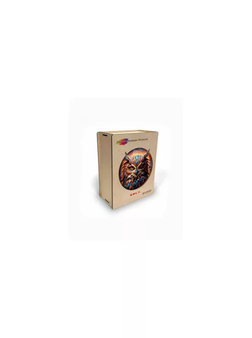 Eureka - Fa puzzle – Bagoly 2 (FSC-wood)
