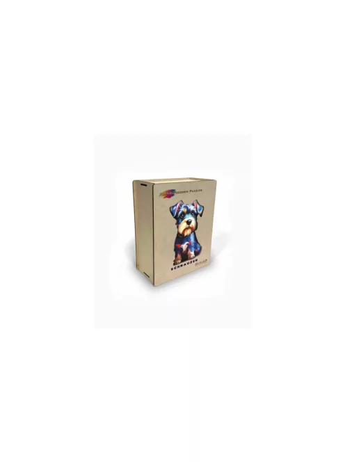 Eureka - Fa puzzle – Schnauzer (FSC-wood)