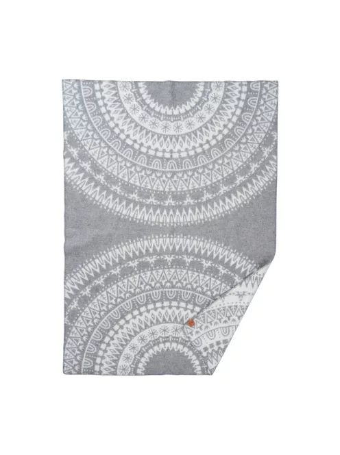 Klippan gyapjú pléd 130x180 - Island grey