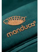 Manduca XT biopamut csatos babahordozó - Denimteal-Toffee