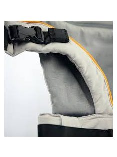 Manduca XT babahordozó biopamut Denimblack-Toffee