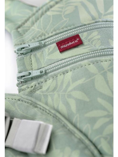 Manduca XT biopamut csatos babahordozó - Limited Edition - Botanic Green