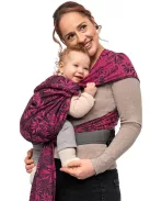 Manduca Twist babahordozó félcsatos - BotanicPink