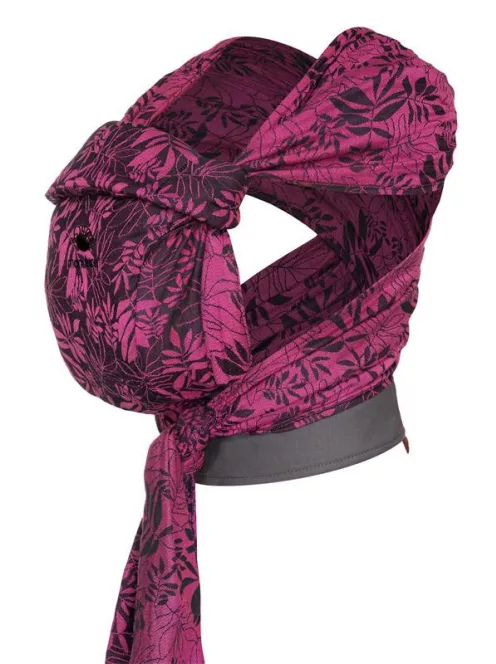 Manduca Twist babahordozó félcsatos - BotanicPink