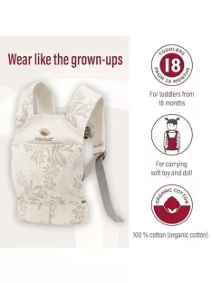 Manduca DollCarrier játék babahordozó BotanicVanilla