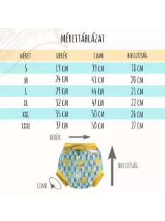Pop-in úszópelenka Charles & Erin, krokodilos - Méret XXL