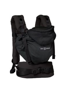 LoveRadius Hoodie 2 csatos babahordozó - Black forest