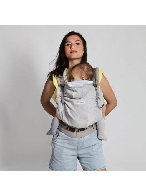 LoveRadius Hoodie 2 csatos babahordozó - Athletic grey