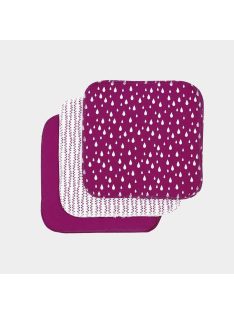 Imse mosható törlőkendők,biopamut - Sangria (10 db)