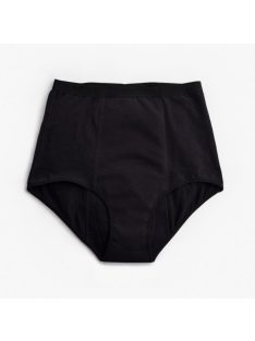Imse Menstruációs bugyi erős vérzéshez - Fekete (XL)